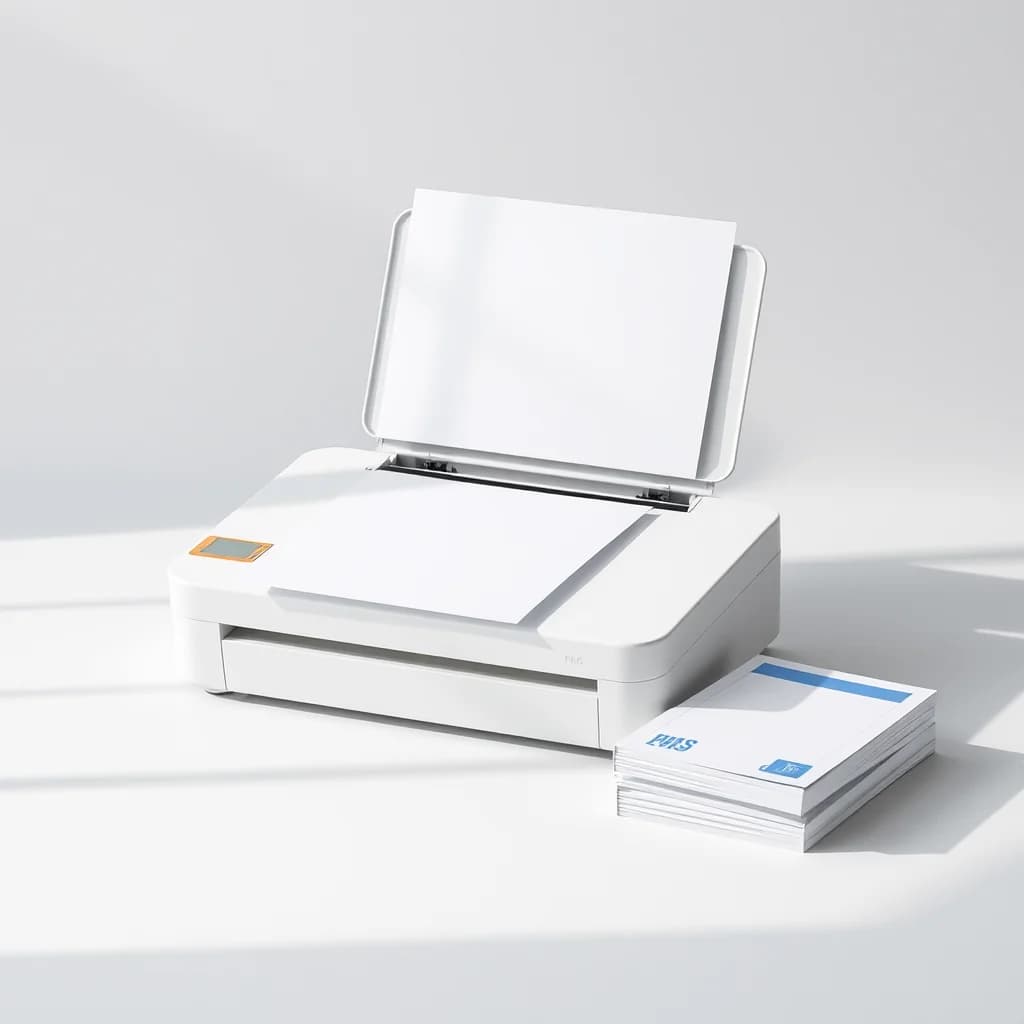Illustrative example: document scanning setup