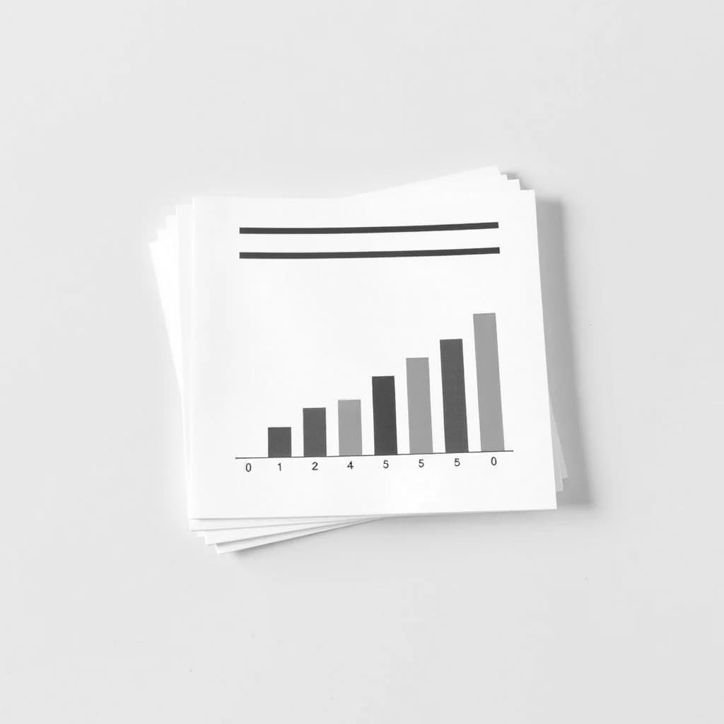 Illustrative example of letter-size black-and-white printing on regular paper