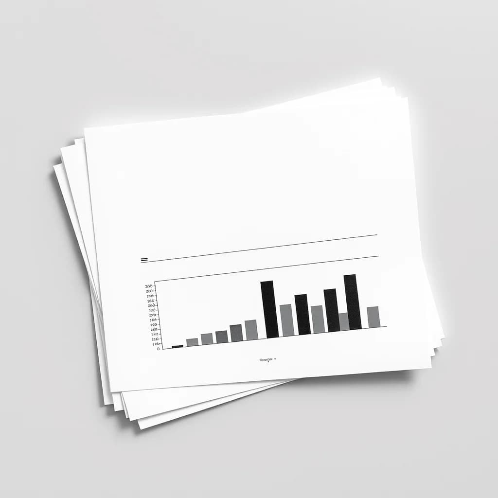 Illustrative example of tabloid-size black-and-white printing on regular paper