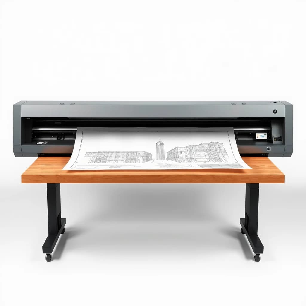 Illustrative example: wide-format drawing scanner